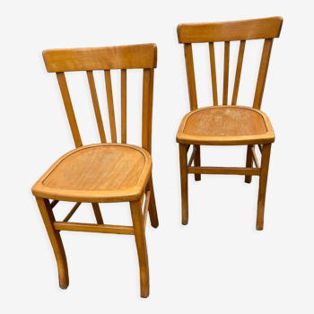 Duo chaises bistrot luterma