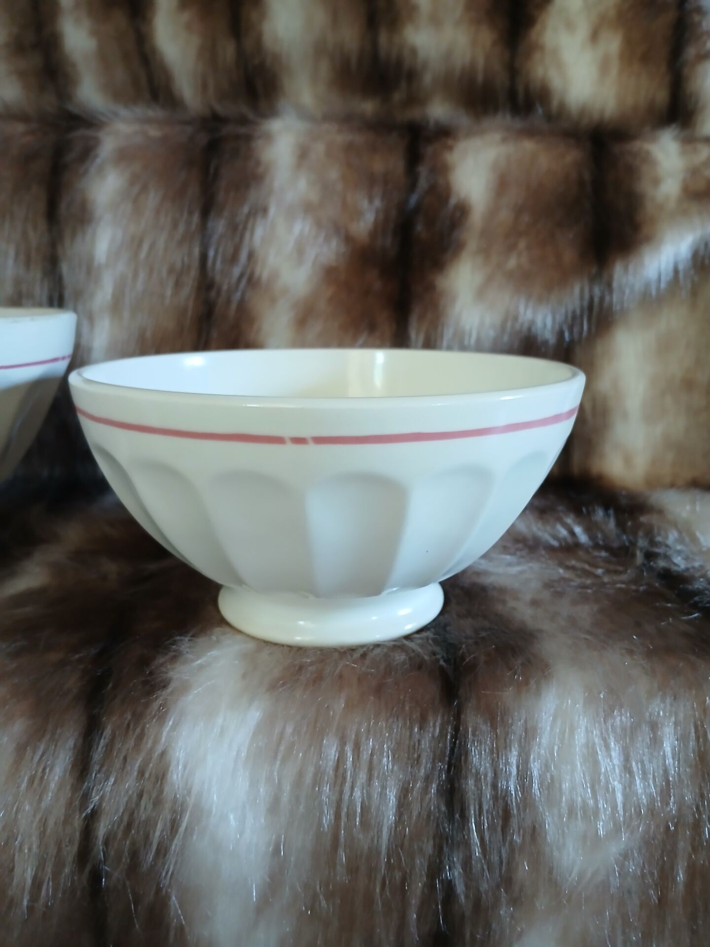 2 old canelé bowls