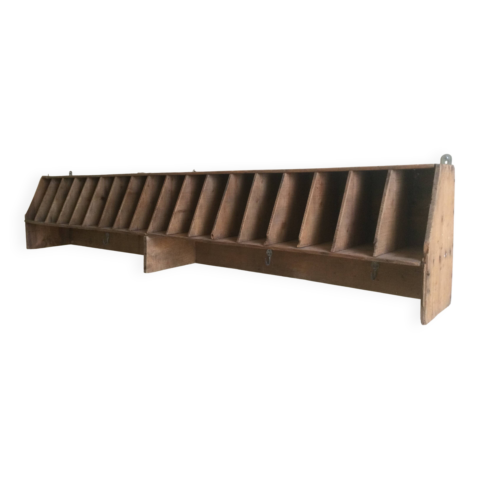 Large antique wall shelf