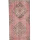 Vintage Turkish hallway rug 80x735 cm