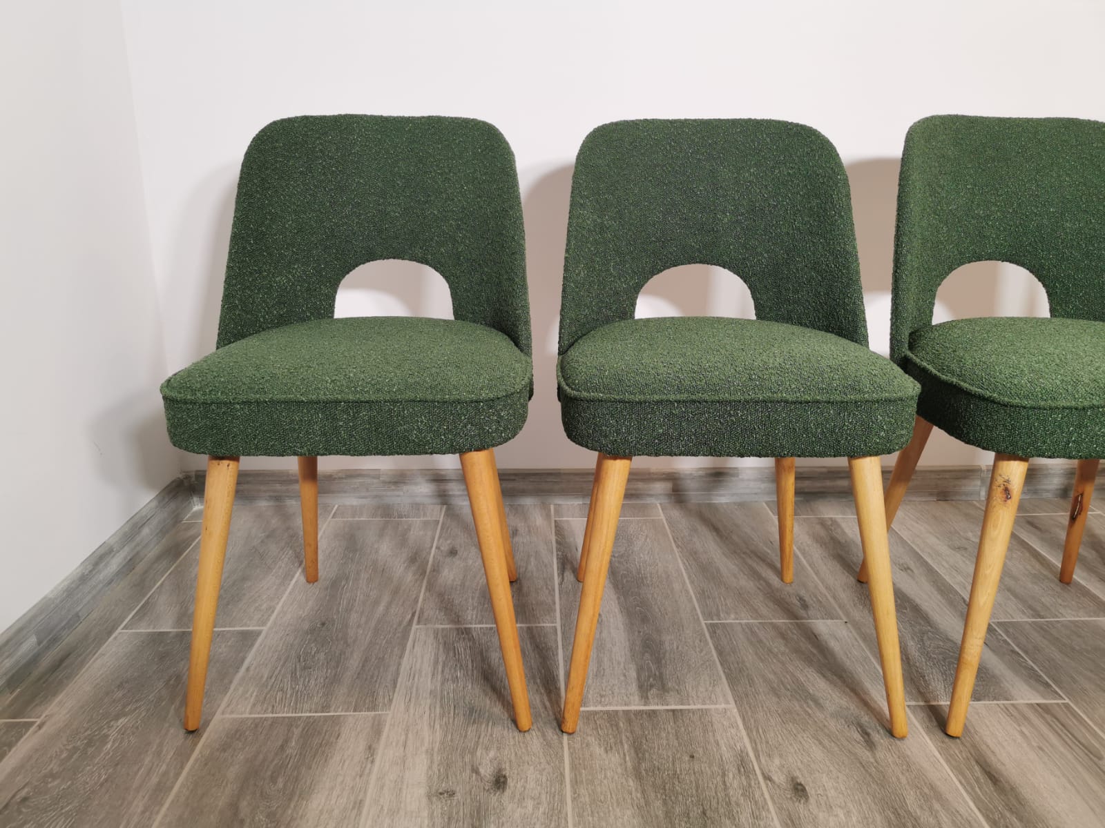 Set of 4 dining chairs by Oswald Haerdtl
