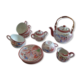 Japanese porcelain tea set