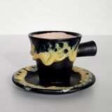 Fat lava coffee set from the 60s