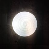 Plafonnier Plafoniera vintage en verre de Murano italien