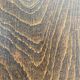 Signed turned wood tripod stool