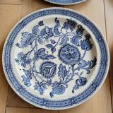 Set of 6 flat plates Ridgway Jacobean