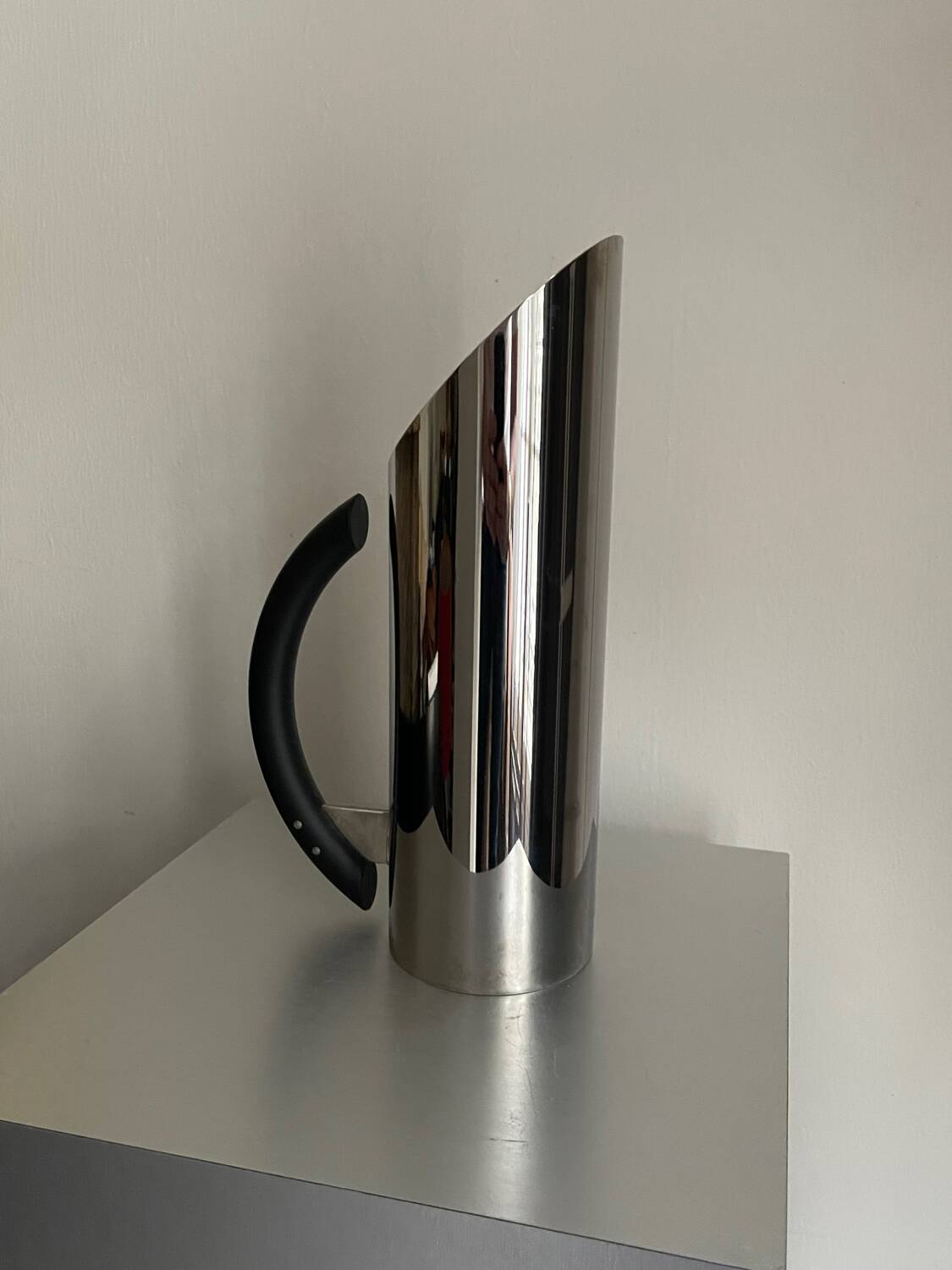 Mario Botta pitcher for Alessi