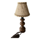 Lampe de chevet en bois