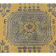 1980s Vintage Turkish Hand-Knotted Floral Runner 77x327