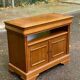 Louis Philippe sideboard in satin light wood 86cm