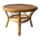Italian Vintage Bamboo & Rattan Coffee / Occasional Table  c 1960/70s