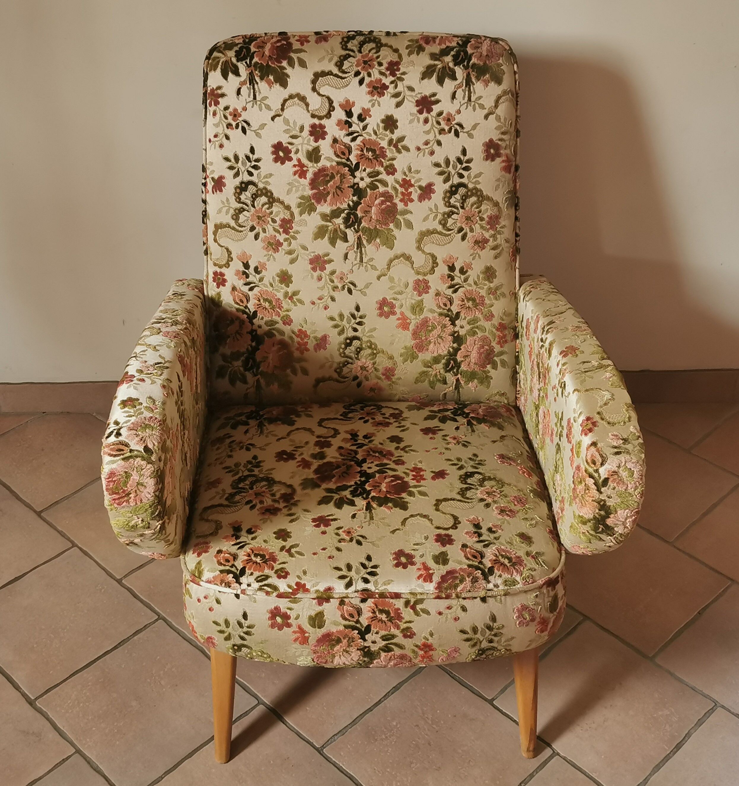 Pair of armchairs 50s/60s