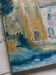 Contemporary painting colorful village