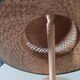 Women's straw hat Chic dress style. Hand-braided natural straw.