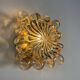 Bubbleglass lamp, Helena Tynell for Glashutte Limburg