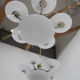 Set of Two Art Nouveau / Art Deco Chandeliers, 1920s
