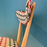 Colorful vintage chair