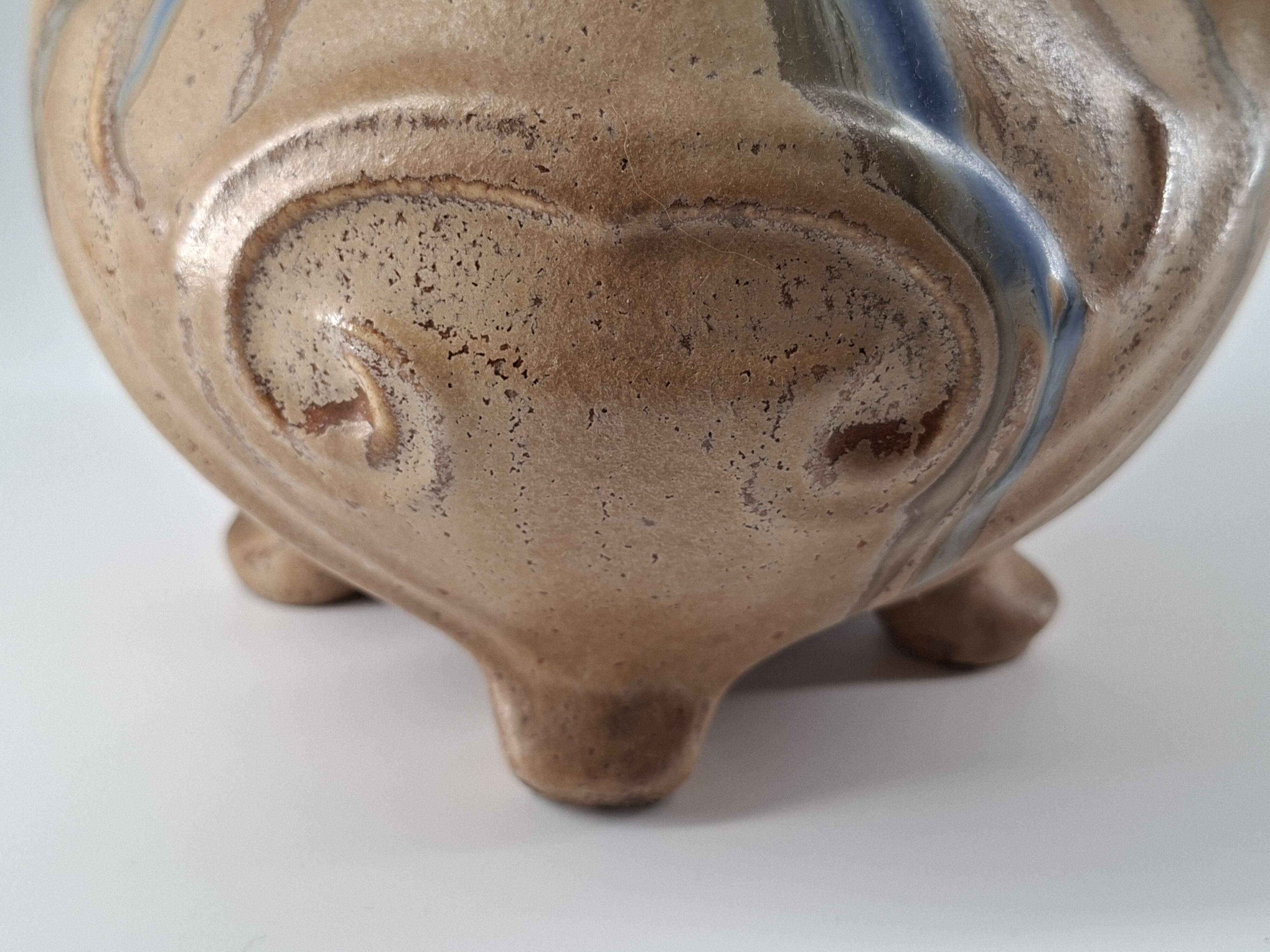 Art Nouveau ceramic vase