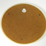 Miroir rond métal doré 31 cm