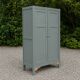 Renovated parisian wardrobe – kaki 4murs – antique wardrobe – country style