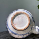 Théière en céramique bleu Moustiers