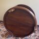Majorelle walnut coffee table