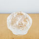 Moulded glass candle holder