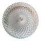 APPLIQUE Semi-Crystal Ceiling Light 1950s