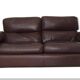 Italian leather sofa Poltrona Frau by Tito Agnoli