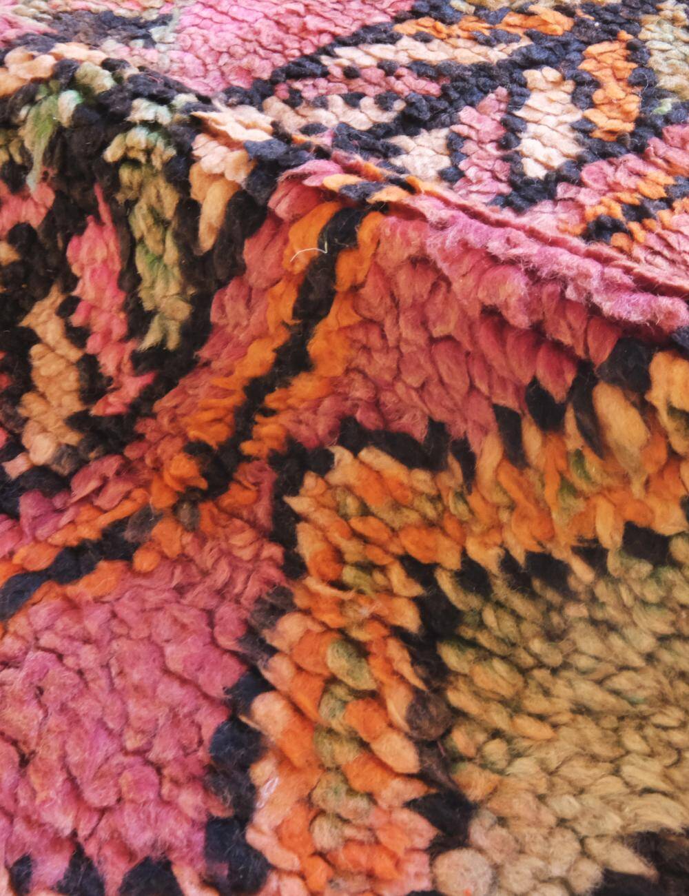 Vintage Boujad Rug - 353 x 181 cm