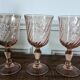 4 large Rosaline glasses