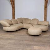Sculptural Corner Sofa By Wiener Werkstätte, Austria 1970s