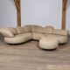 Sculptural Corner Sofa By Wiener Werkstätte, Austria 1970s