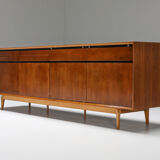 Rosewood & walnut madison sideboard from De Coene - 1958
