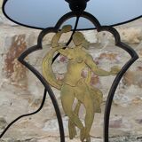 Lamp by edgar brandt in art deco wrought iron
