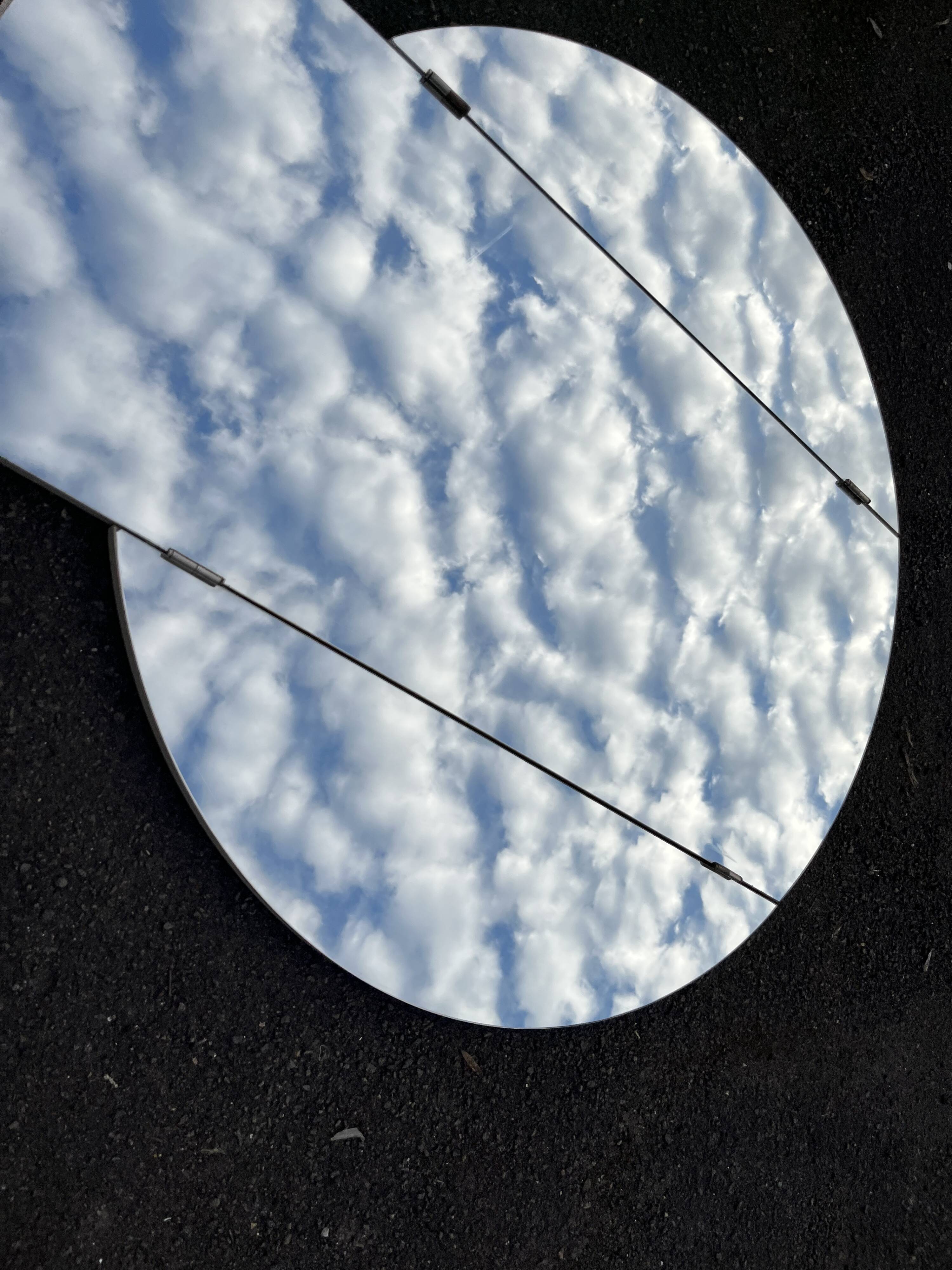 Triptych mirror, 1970s