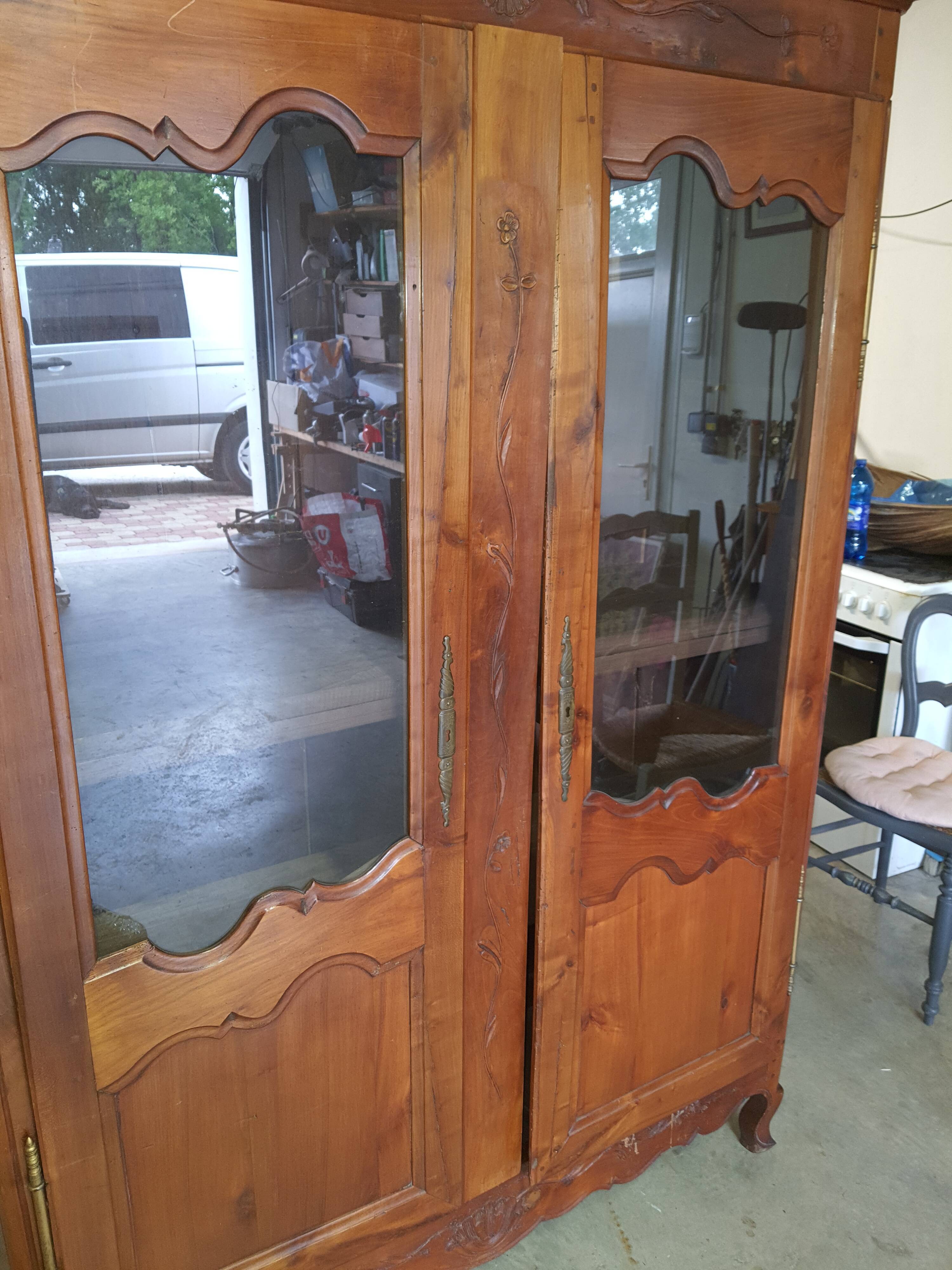 Antique wedding cabinet