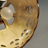 Ceramic hanging lamp, Danish from the 1970s.