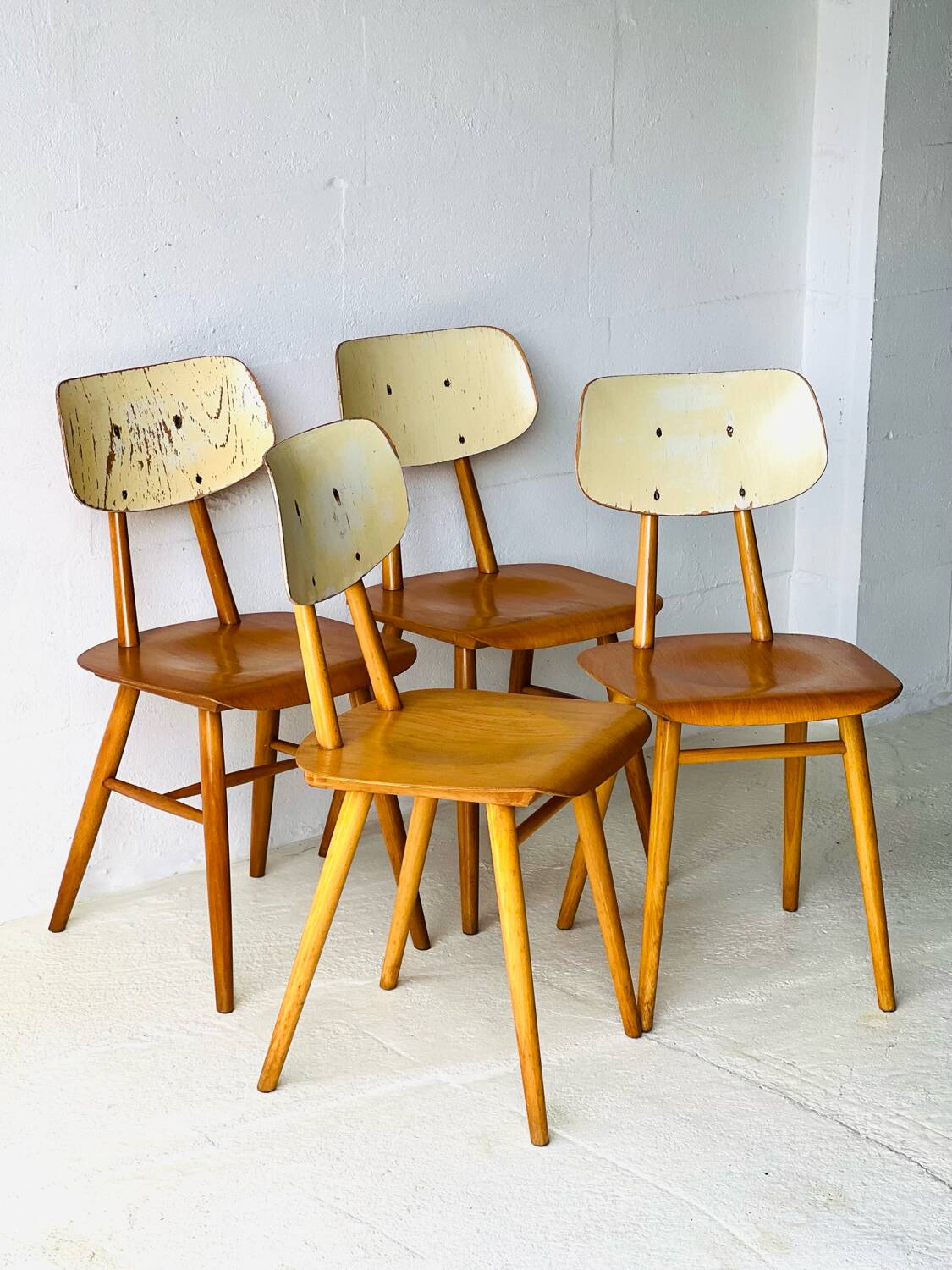 Dining Chairs by TON, 1960’