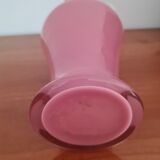 Vasse en opaline rose
