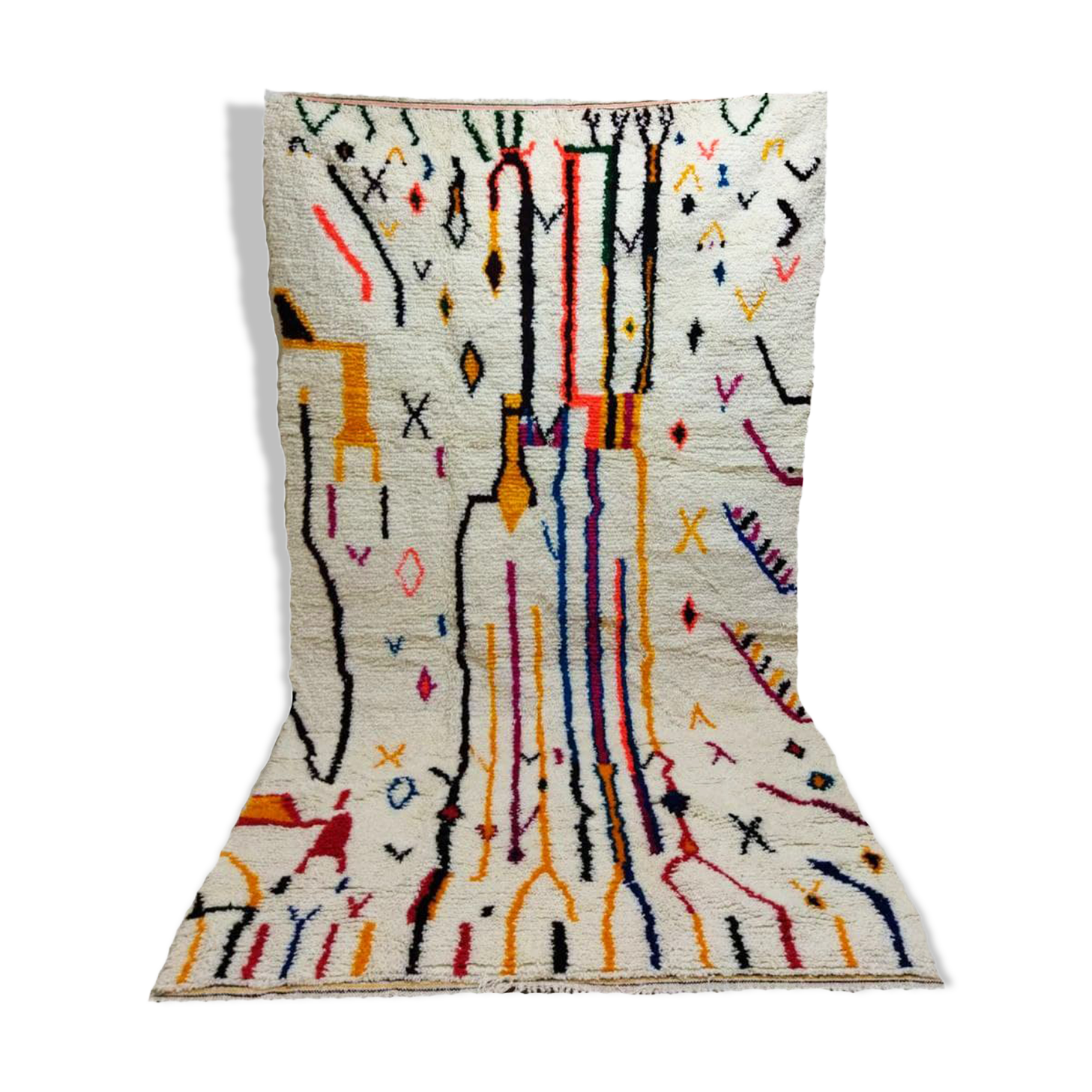 Moroccan berber carpet 255x147cm