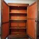 Antique walnut wardrobe