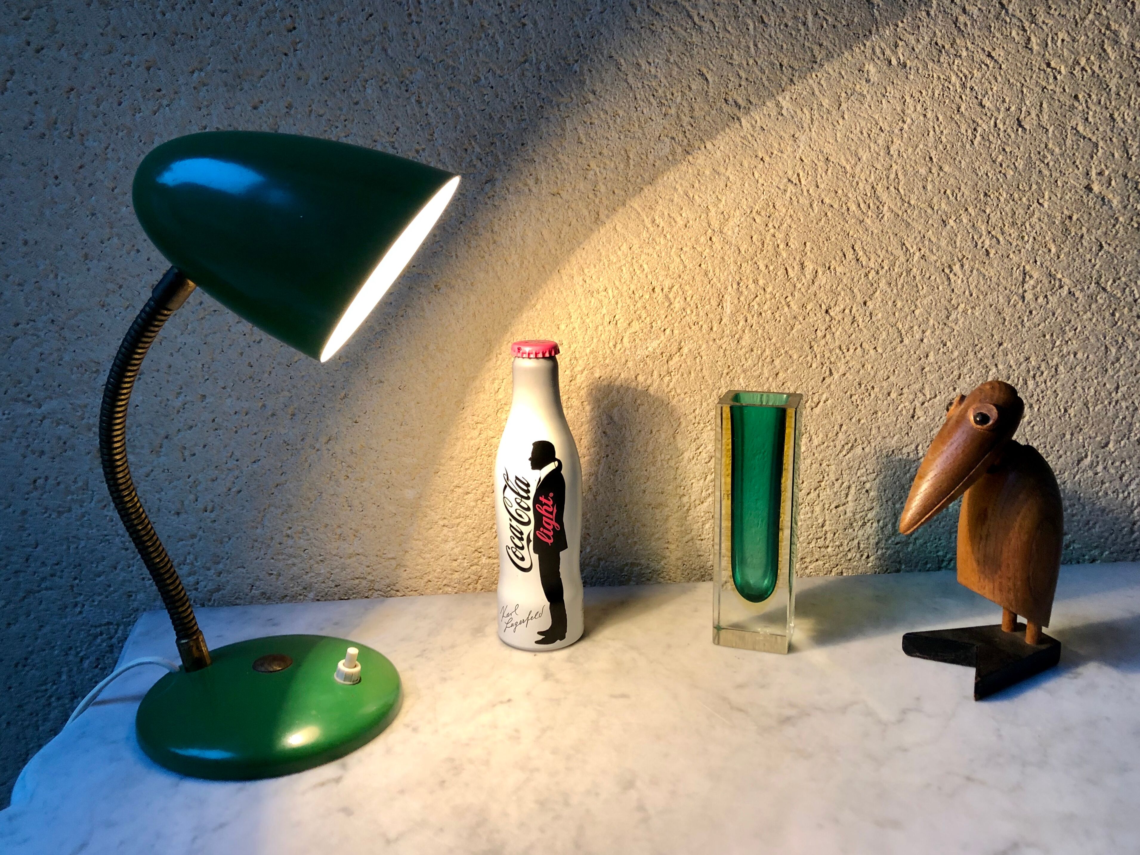 Vintage 1960s flexible desk lamp