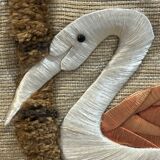 1970s tapestry in wool and silk