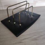 Mail holder imitation gold metal vintage