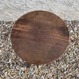 Brutalist tripod stool