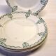 5 vintage dessert plates from Moulins des Loups in good condition