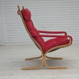 1970s, Norwegian design by Ingmar Relling, model "Siesta", set of 2 chairs.