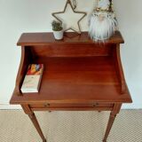 Small vintage desk/console in wood - Louis XVI style - 1 drawer