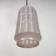 Vintage Glass Ceiling Light, 1970s